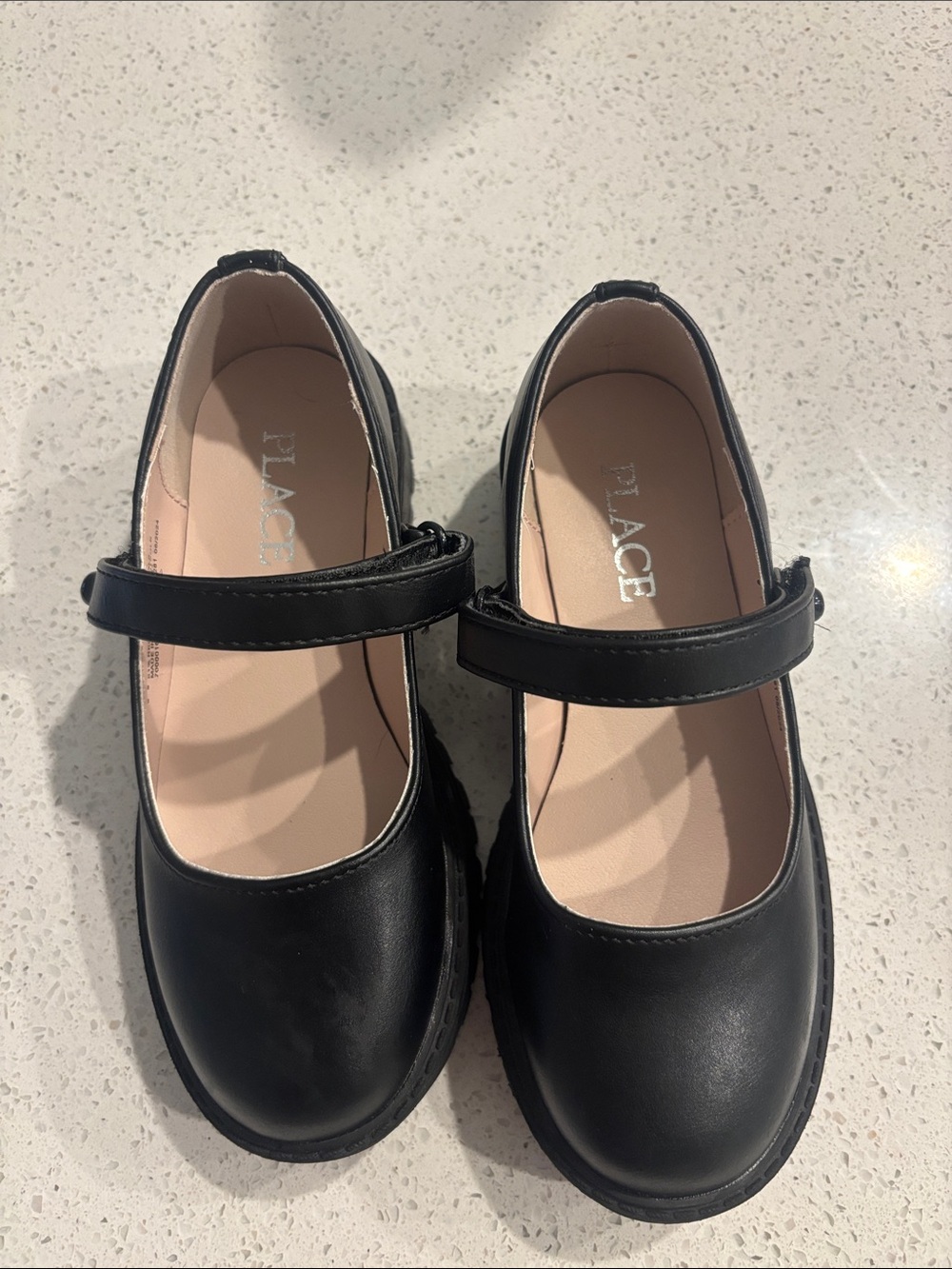The Children's Place Black Girls Mary Jane Dress Shoes